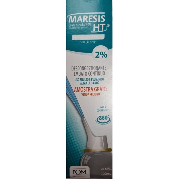 Maresis - Solução de Cloreto De Sódio 2,0% - Spray 100ml